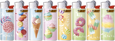 BIC Mini J25 Fzg. CANDIES Motiv im 50er T-Dsp.